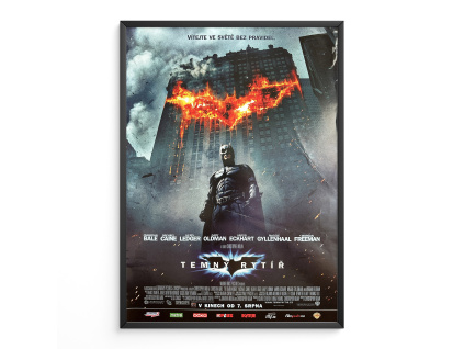 Temný rytíř - Batman - Filmový plakát (A3)