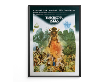 Tisícročná včela - Filmový plakát (A3)