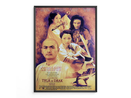 Tygr a drak - Filmový plakát (A3)