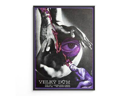Velký dům - Filmový plakát (A3)