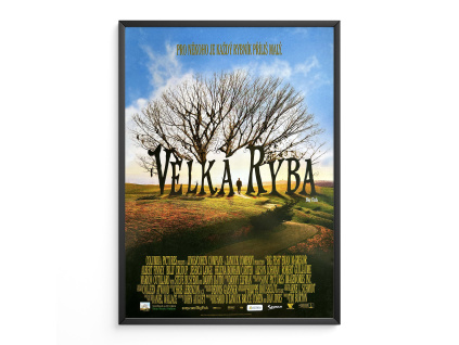 Velká ryba - Tim Burton - Filmový plakát (A3)
