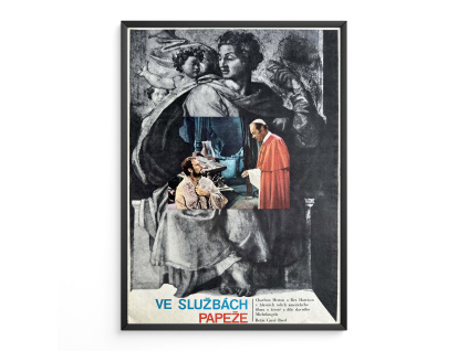 Ve službách papeže - Filmový plakát (A3)