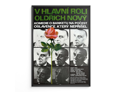 V hlavní roli Oldřich Nový - Filmový plakát (A3)