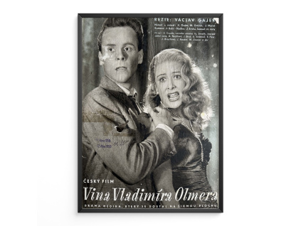 Vina Vladimíra Olmera - Filmový plakát (A3)