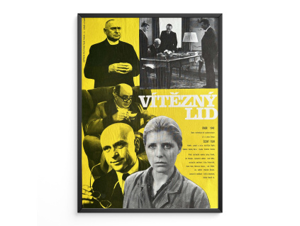 Vítězný lid - Verze 4 - Filmový plakát (A3)