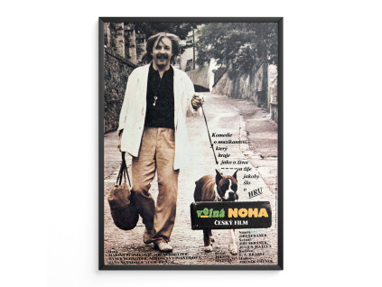 Volná noha - Filmový plakát (A3)