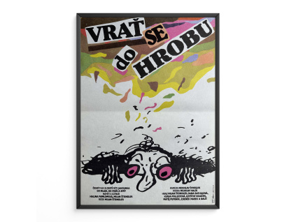 Vrať se do hrobu - Filmový plakát (A3)