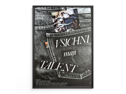 Všichni mají talent - Filmový plakát (A3)