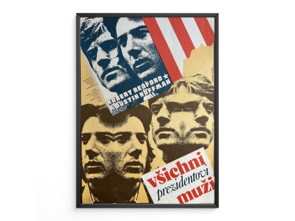 Všichni prezidentovi muži - Filmový plakát (A3)
