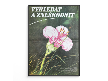 Vyhledat a zneškodnit - Filmový plakát (A3)