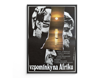 Vzpomínky na Afriku - Filmový plakát (A3)