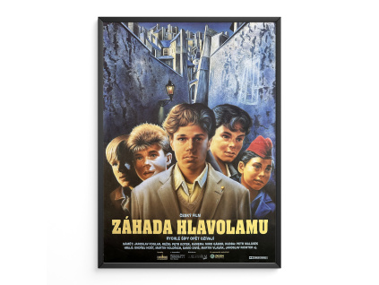 Záhada hlavolamu - Rychlé šípy - Filmový plakát (A3)