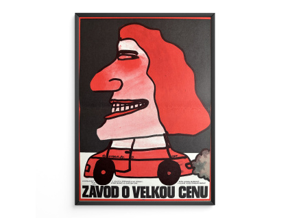 Závod o velkou cenu - Filmový plakát (A3)