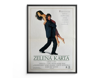 Zelená karta - Filmový plakát (A3)