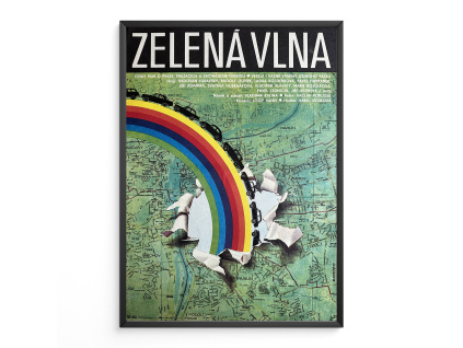 Zelená vlna - Filmový plakát (A3)