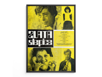 Zlatá slepice - Verze 1 - Filmový plakát (A3)
