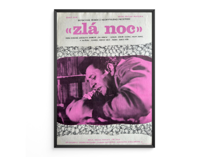 Zlá noc - Filmový plakát (A3)