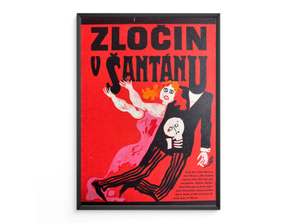 Zločin v šantánu - Filmový plakát (A3)