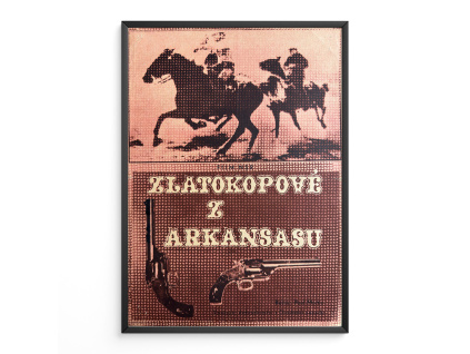 Zlatokopové z Arkansasu - Verze 2 - Filmový plakát (A3)