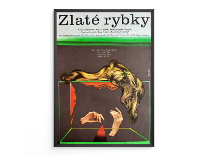 Zlaté rybky - Verze 2 - Filmový plakát (A3)