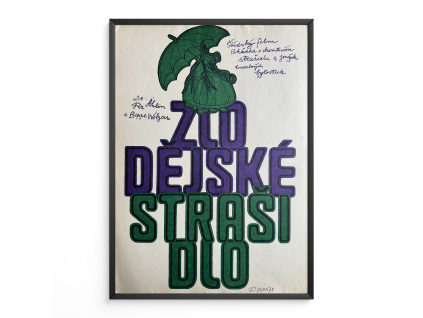 Zlodějské strašidlo - Filmový plakát (A3)