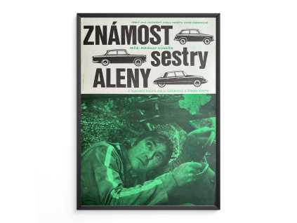 Známost sestry Aleny - Verze 1 - Filmový plakát (A3)