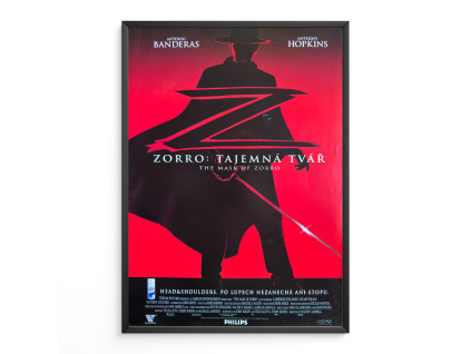 14792 2 zorro tajemna tvar filmovy plakat a3
