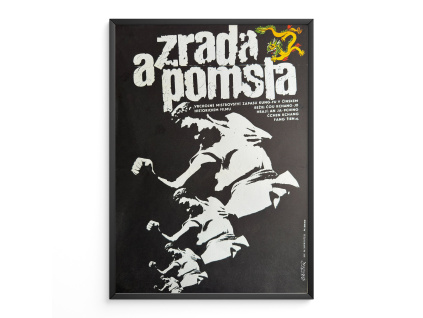 Zrada a pomsta - Filmový plakát (A3)