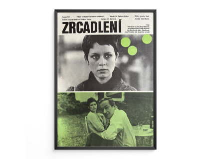 Zrcadlení - Verze 1 - Filmový plakát (A3)