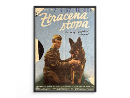 Ztracená stopa - Filmový plakát (A3)