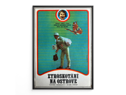 14855 2 ztroskotani na ostrove filmovy plakat a3