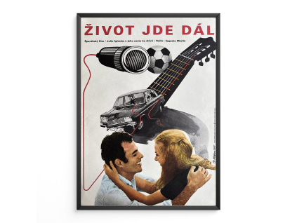 Život jde dál - Filmový plakát (A3)