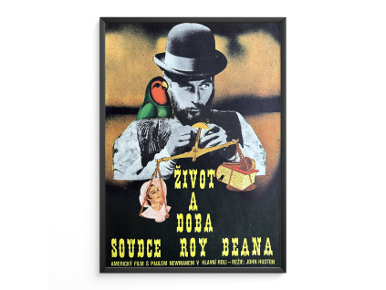 Život a doba soudce Roy Beana - Filmový plakát (A3)