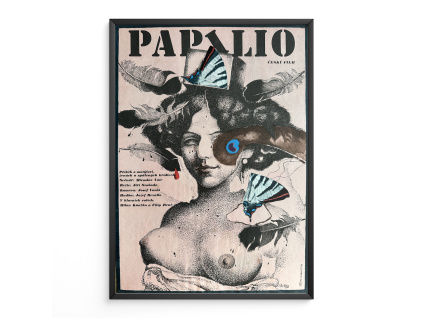 Papilio - Filmový plakát (A3)
