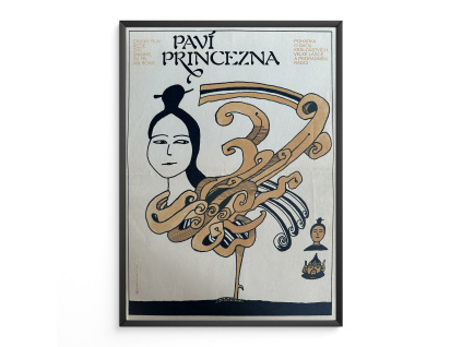 15161 2 pavi princezna filmovy plakat a3