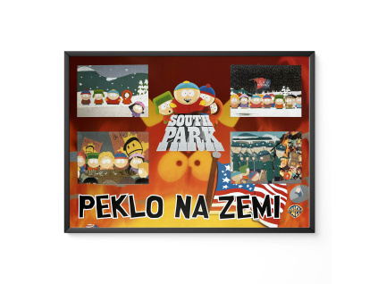 15185 2 peklo na zemi south park filmovy plakat a3