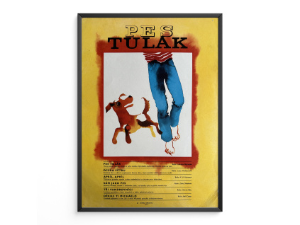 15200 2 pes tulak filmovy plakat a3