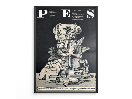 15203 2 pes filmovy plakat a3