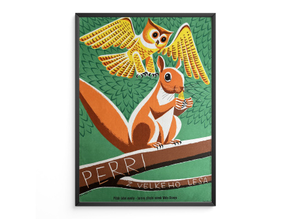 15224 2 perri z velkeho lesa filmovy plakat a3