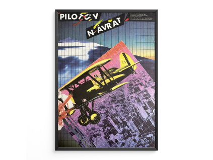 Pilotův návrat - Filmový plakát (A3)