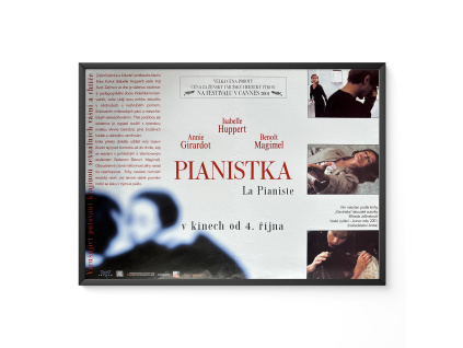 Pianistka - Filmový plakát (A3)