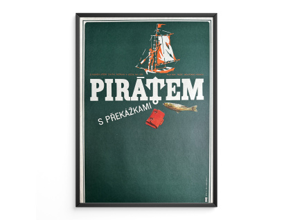 15278 2 piratem s prekazkami filmovy plakat a3