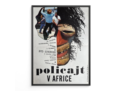 15470 2 policajt v africe filmovy plakat a3