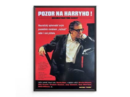 15503 2 pozor na harryho woody allen filmovy plakat a3