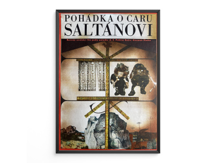 15617 2 pohadka o caru saltanovi filmovy plakat a3