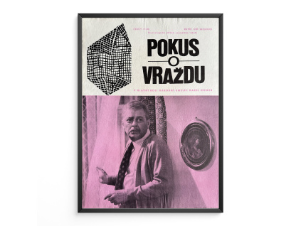 Pokus o vraždu - Verze 2 - Filmový plakát (A3)