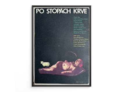 15704 2 po stopach krve filmovy plakat a3