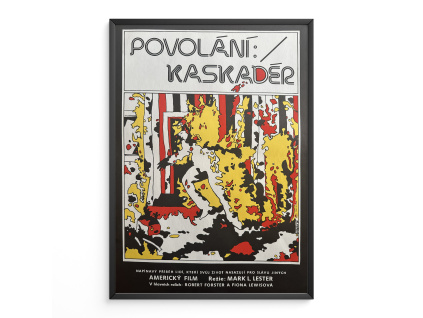 15731 2 povolani kaskader filmovy plakat a3