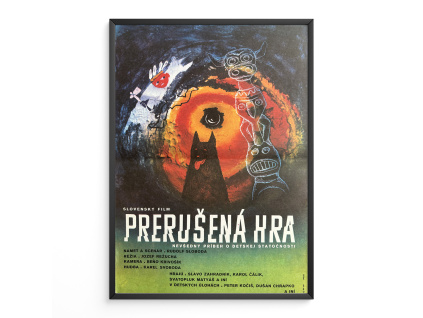 15833 2 prerusena hra verze 1 filmovy plakat a3