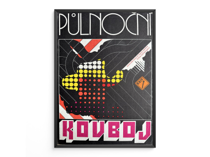 Půlnoční kovboj - Filmový plakát (A3)